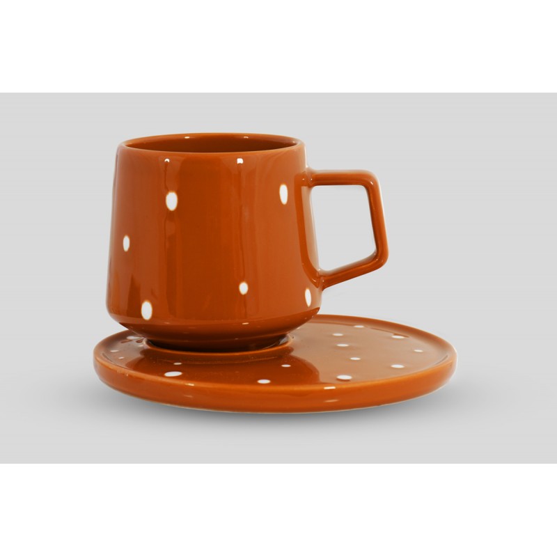 Kubek Karlo 300ml ze spodkiem